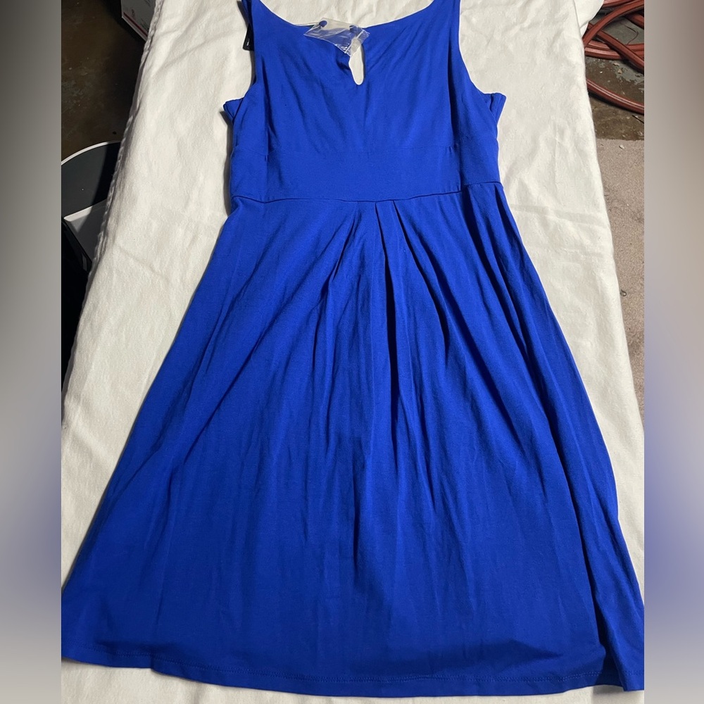 Mercer & Madison Royal Blue Midi Dress